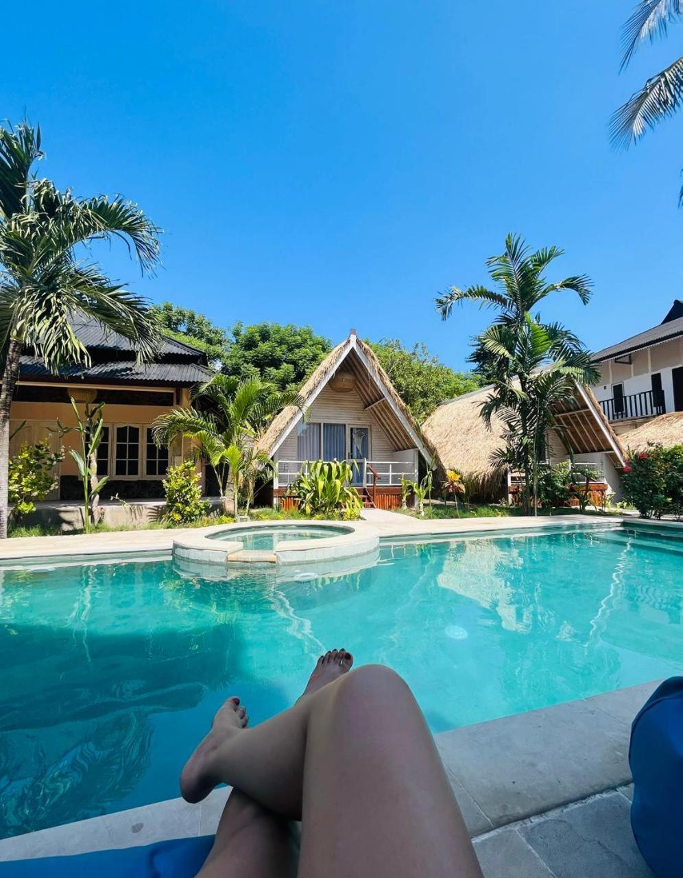 Gili Splendia Beach Gili Trawangan Exterior foto
